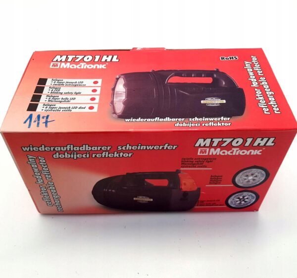 Latarka MacTronic MT701 HL - obrazek 6