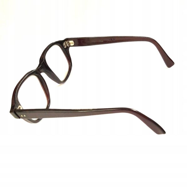 OKULARY AMETYST + 3 FUTERAŁ SZKŁA ZAPASOWE VINTAGE - obrazek 4