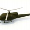 Model helikopter drewniany WP