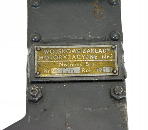 Lewarek podnośnik kolejowy 5t - obrazek 3