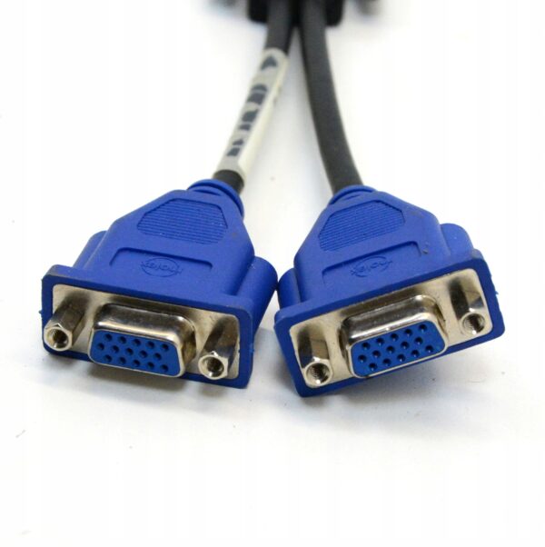 Przejściówka adapter 2x VGA DVI - obrazek 2