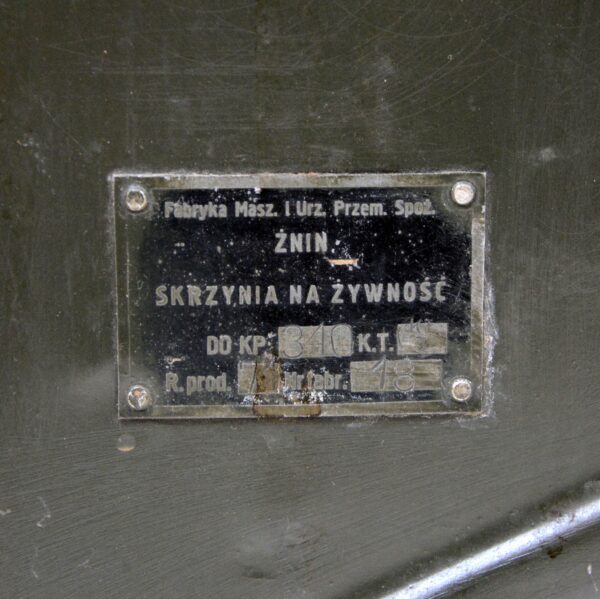 Skrzynia metalowa 80x40x40cm WP - obrazek 2