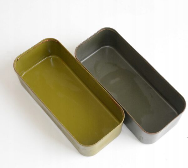 Puszka metalowa po amunicji 36x15x10cm
