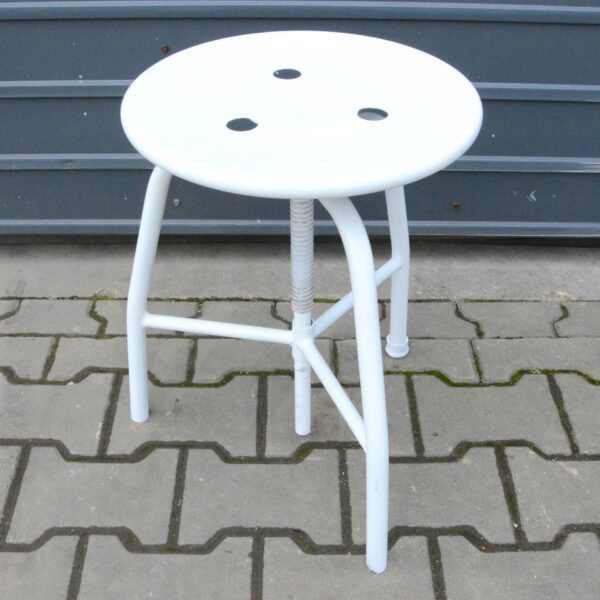 Taboret metalowy na śrubie WP - obrazek 2