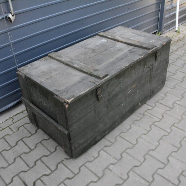 Skrzynia drewniana kufer 130x60x56cm WP - obrazek 2