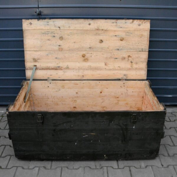 Skrzynia drewniana kufer 130x60x56cm WP - obrazek 4