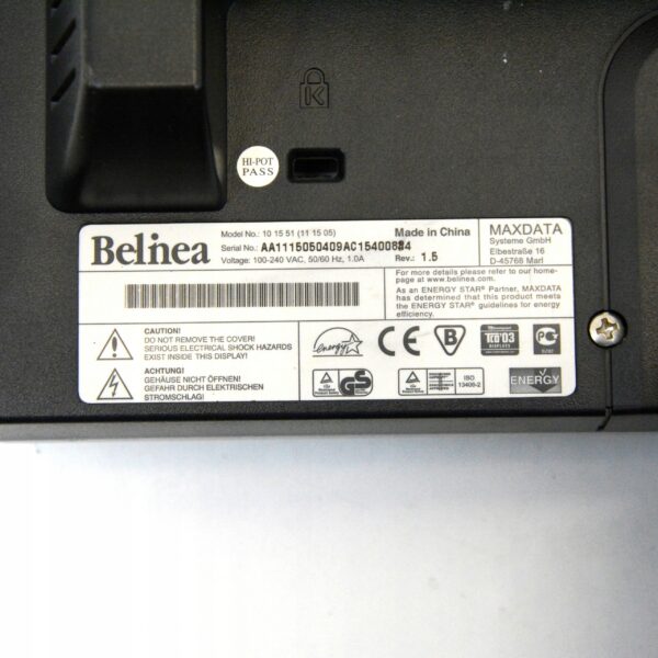 Monitor Belinea 15" 101551 - obrazek 5