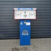 Urządzenie do kontroli zbieżności kół z płytą MAHA