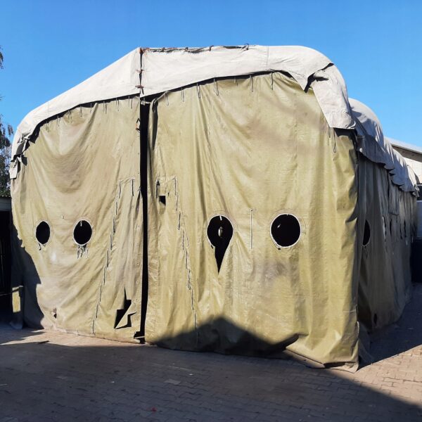 Namiot techniczny wojskowy 11x6,5x4,5m WP - obrazek 3