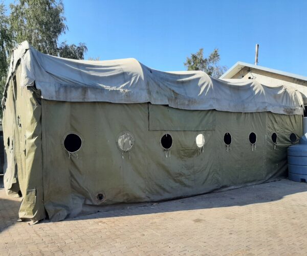 Namiot techniczny wojskowy 11x6,5x4,5m WP