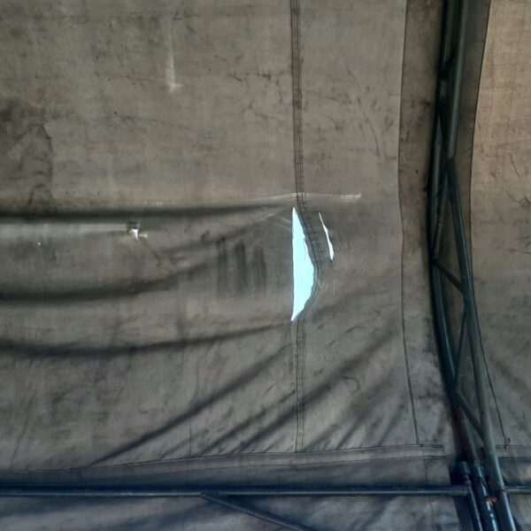 Namiot techniczny wojskowy 11x6,5x4,5m WP - obrazek 10