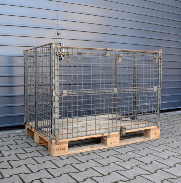Nadstawka paletowa stalowa 120x80x80cm - obrazek 2