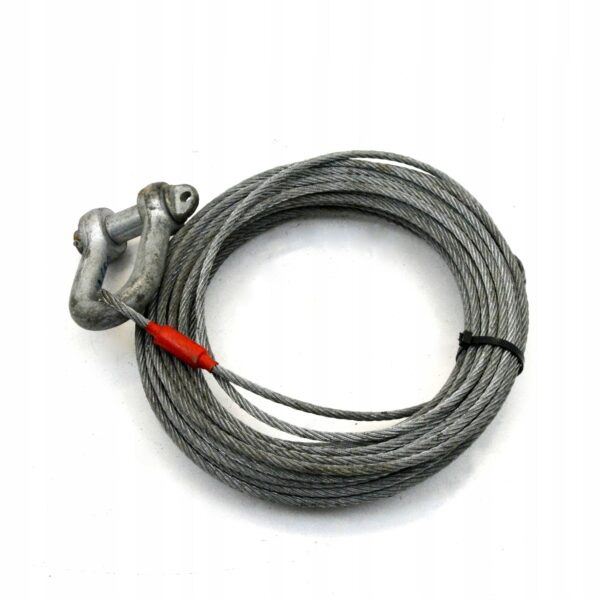 Linka lina stalowa 20m fi 8mm 6x19