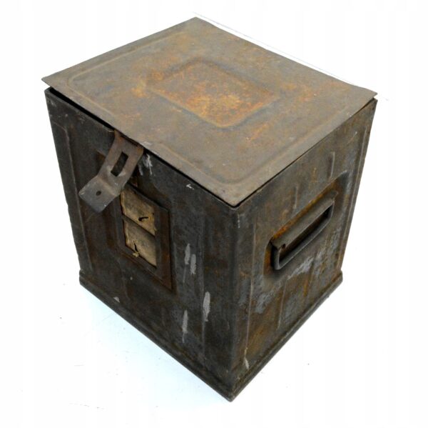Skrzynia metalowa 29x26x34cm - obrazek 2