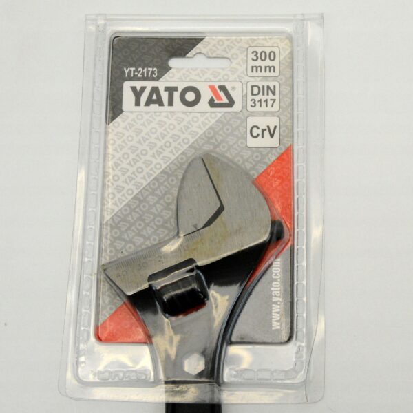 Klucz nastawny 300mm Yato 0-40 - obrazek 2