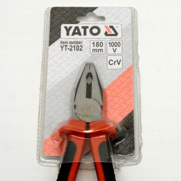 Szczypce uniwersalne kombinerki Yato 180mm - obrazek 4