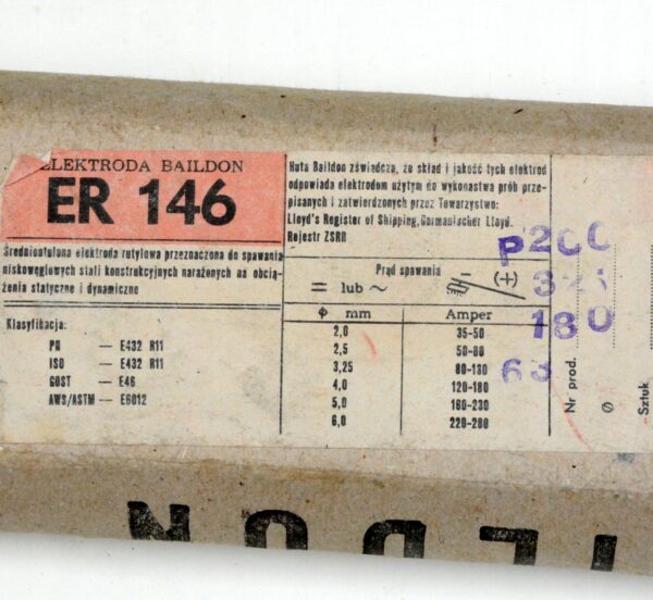 Elektroda rutylowa ER 146 2,5x350mm 5kg - obrazek 2