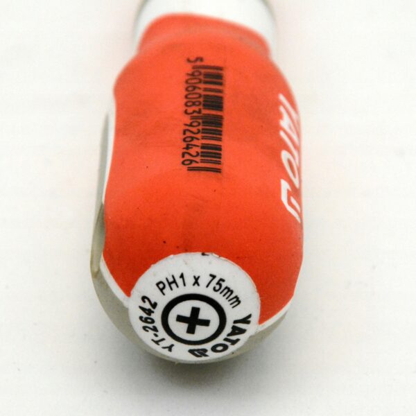 Wkrętak śrubokręt krzyżakowy PH1x75mm Yato - obrazek 3