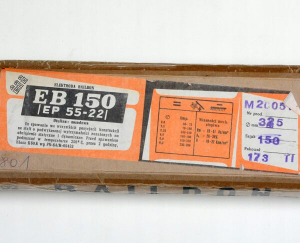 Elektroda zasadowa EB 150 3,25x450mm 5kg - obrazek 2