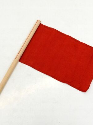 Chorągiewka flaga czerwona 32x20cm