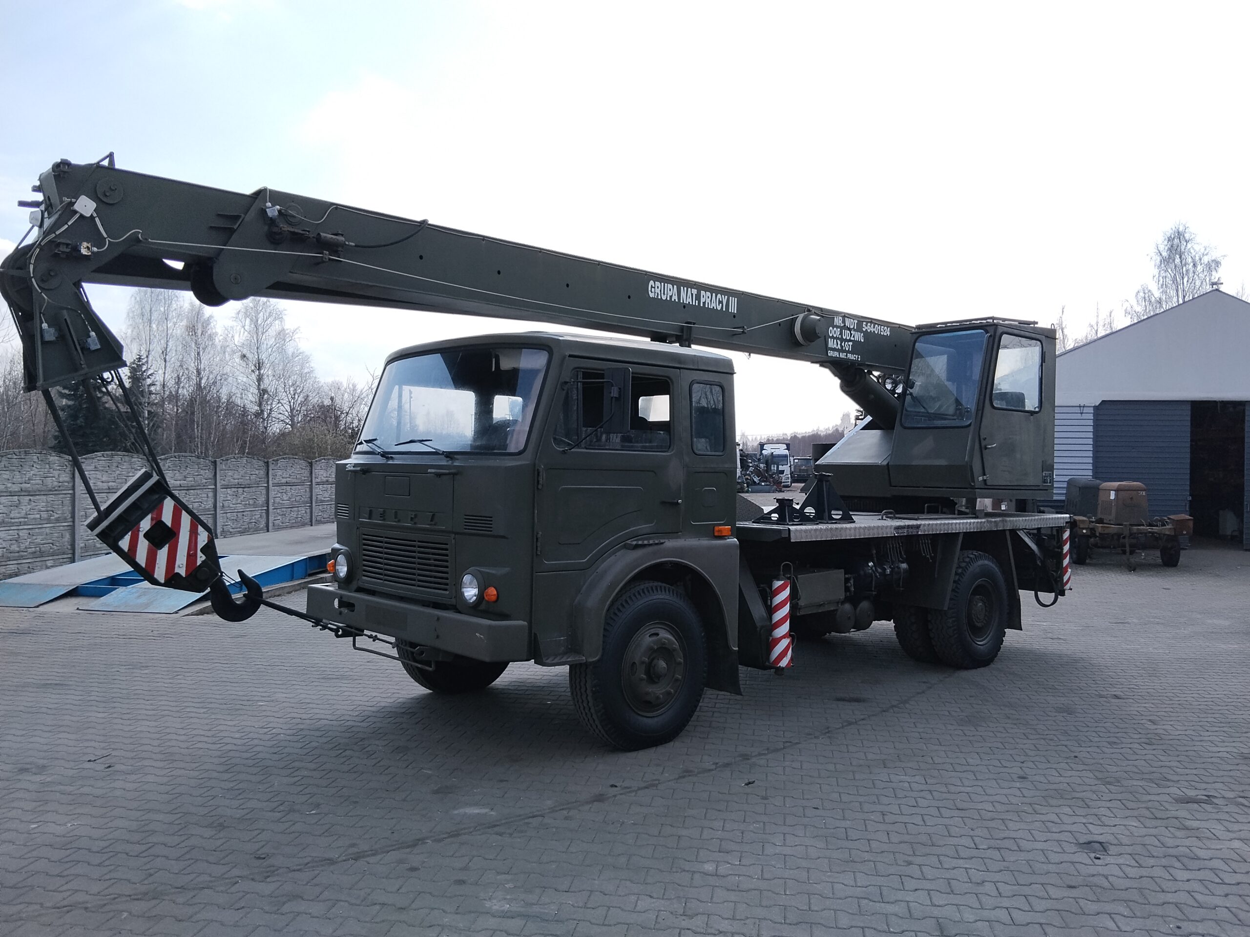 Żuraw dźwig samojezdny Jelcz 325 - obrazek 26