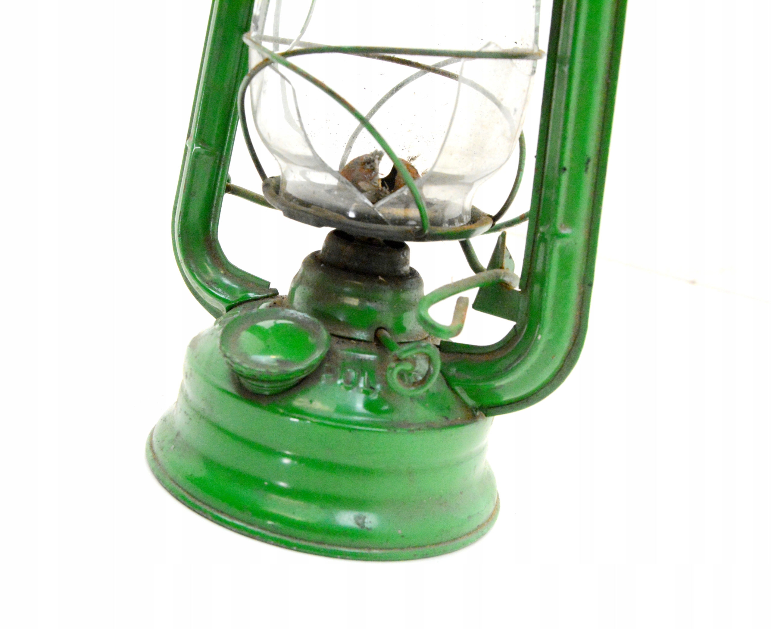 Stara lampa naftowa JUPITER 1 PRL - uszkodzona - obrazek 4
