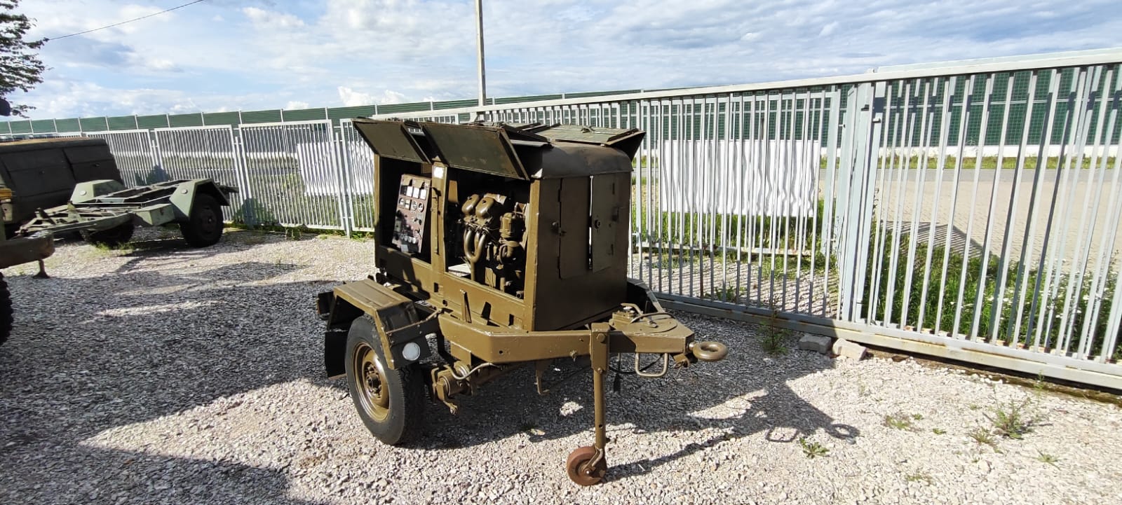 Agregat Prądotwórczy PAD-8 silnik IFA Diesel chłodzony powietrzem - obrazek 4