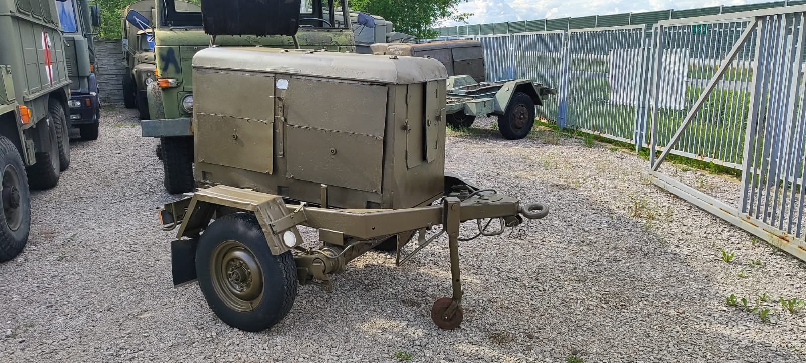 Agregat Prądotwórczy PAD-8 silnik IFA Diesel chłodzony powietrzem - obrazek 5