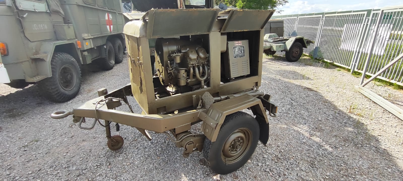 Agregat Prądotwórczy PAD-8 silnik IFA Diesel chłodzony powietrzem - obrazek 8