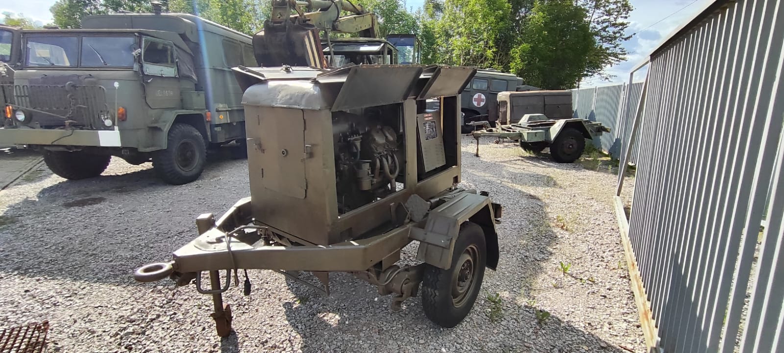Agregat Prądotwórczy PAD-8 silnik IFA Diesel chłodzony powietrzem - obrazek 10