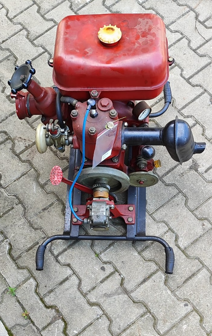 Motopompa Strażacka MP-600Z (МП-600З) ZSRR 1980 r. – SPRAWNA! - obrazek 4