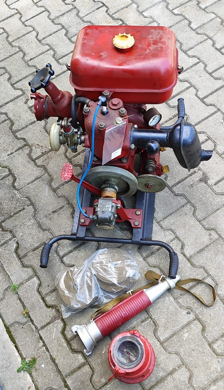 Motopompa Strażacka MP-600Z (МП-600З) ZSRR 1980 r. – SPRAWNA! - obrazek 9