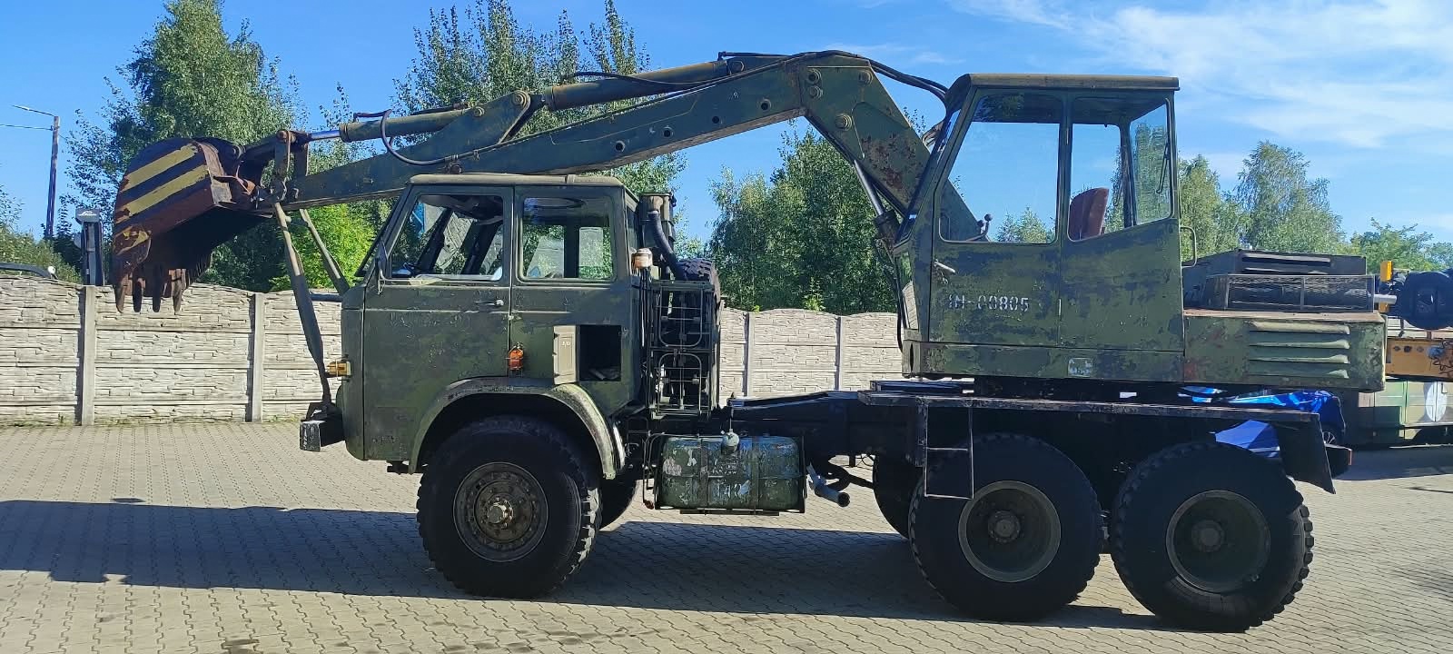 Koparka Samochodowa Star 266 Waryński K-407 6x6 - obrazek 7