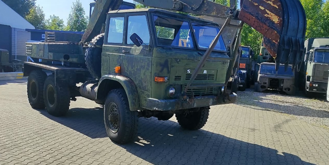 Koparka Samochodowa Star 266 Waryński K-407 6x6 - obrazek 4