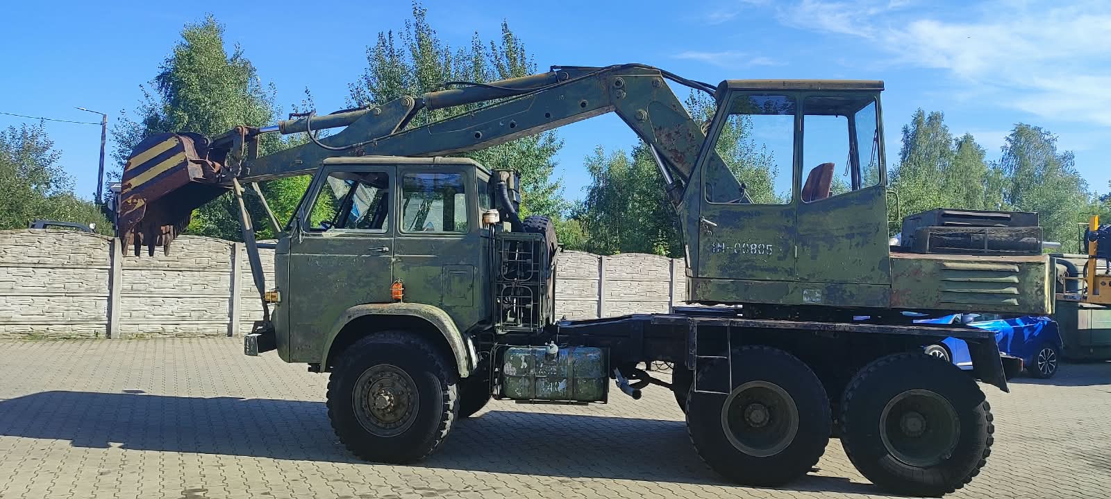 Koparka Samochodowa Star 266 Waryński K-407 6x6 - obrazek 12