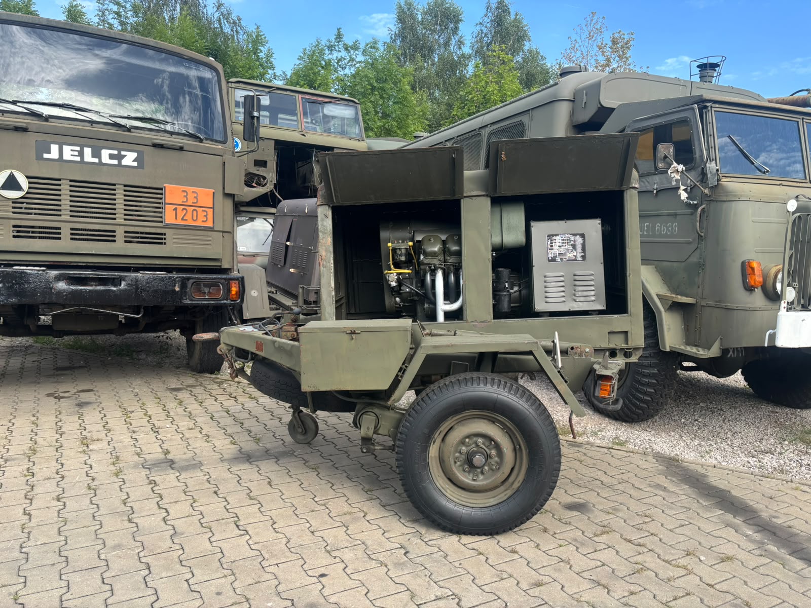 Agregat Prądotwórczy PAD-8 silnik IFA chłodzony powietrzem - obrazek 6