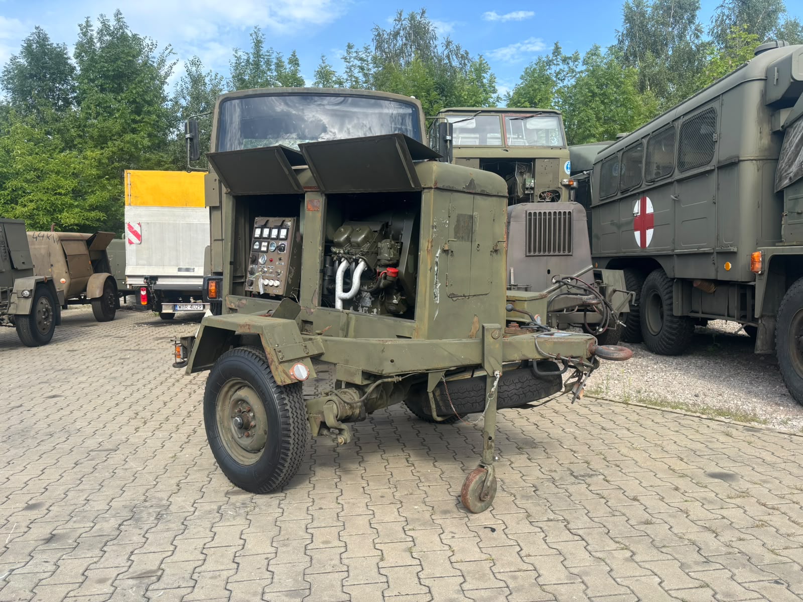 Agregat Prądotwórczy PAD-8 silnik IFA chłodzony powietrzem - obrazek 11